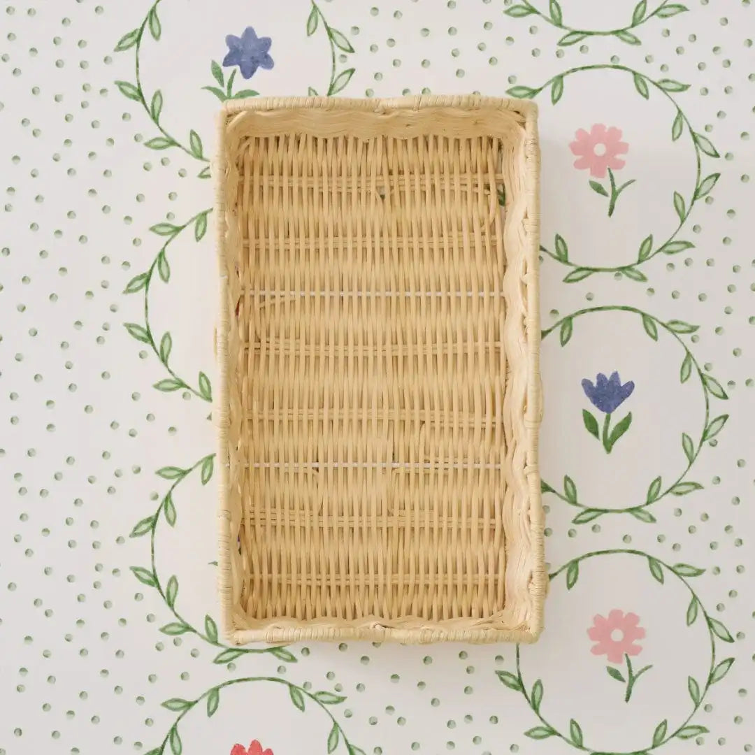 Rattan Paper Guest Towel Tray