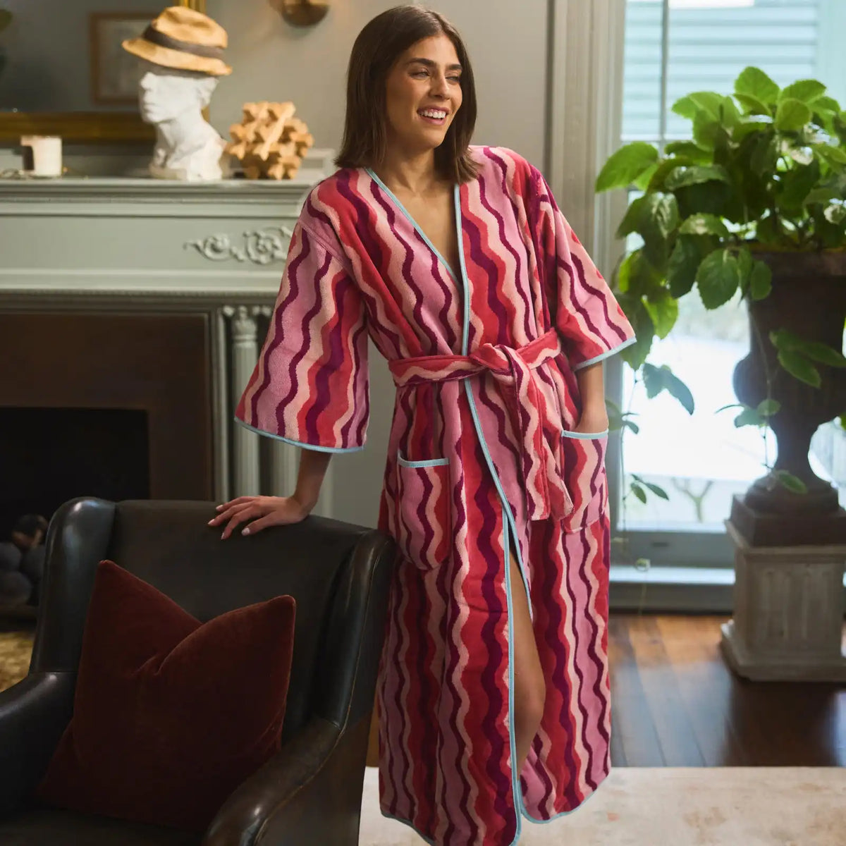 Women’s Bell Sleeve Plush Robe
