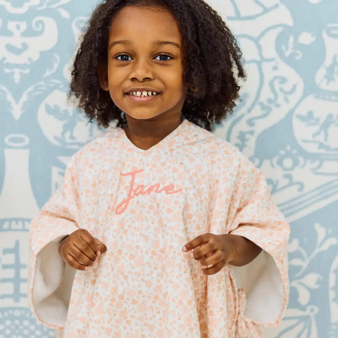 Percale Kids' Poncho