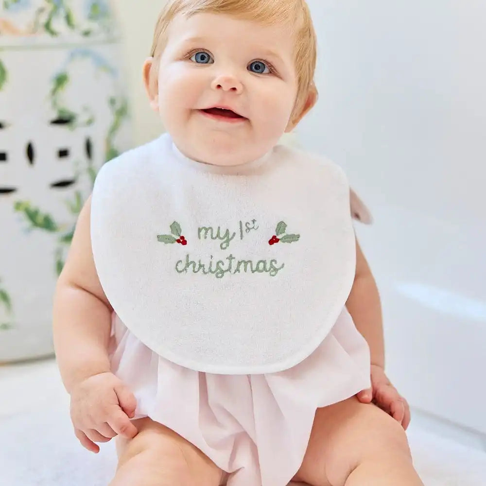 My First Christmas Bib