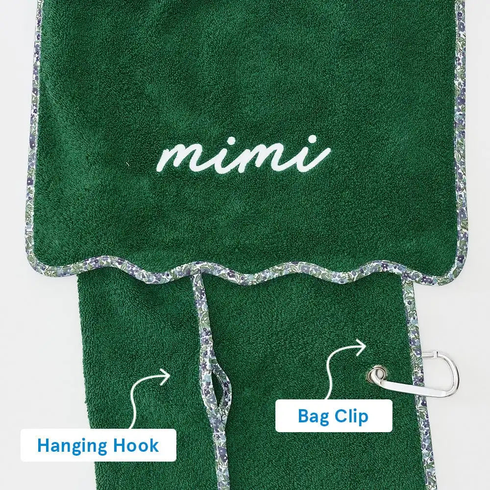 Scallop Golf Towel
